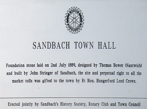 Detail of town hall