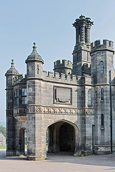 Ilam Hall entrance