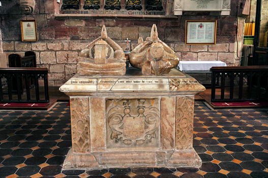 Detail of tomb