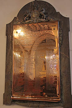 Great War plaque